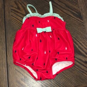 Baby girl swim!